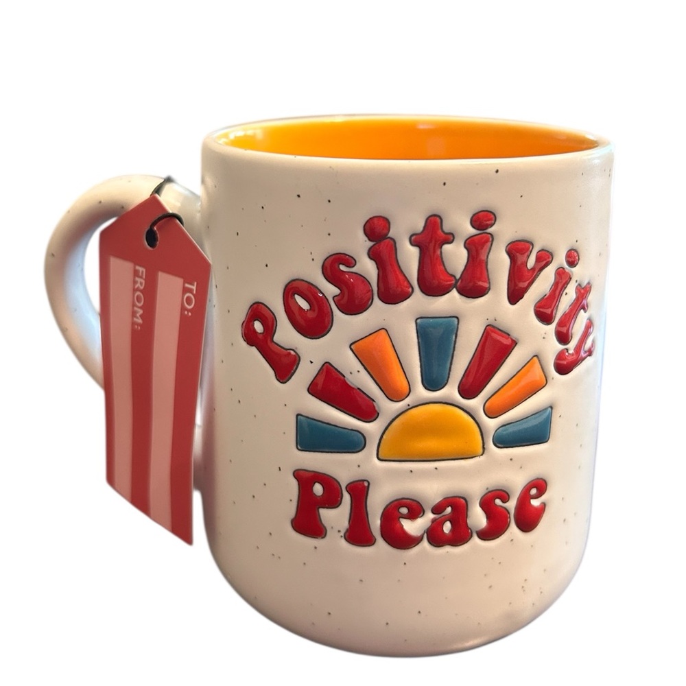 Positivity Please Ceramic Mug